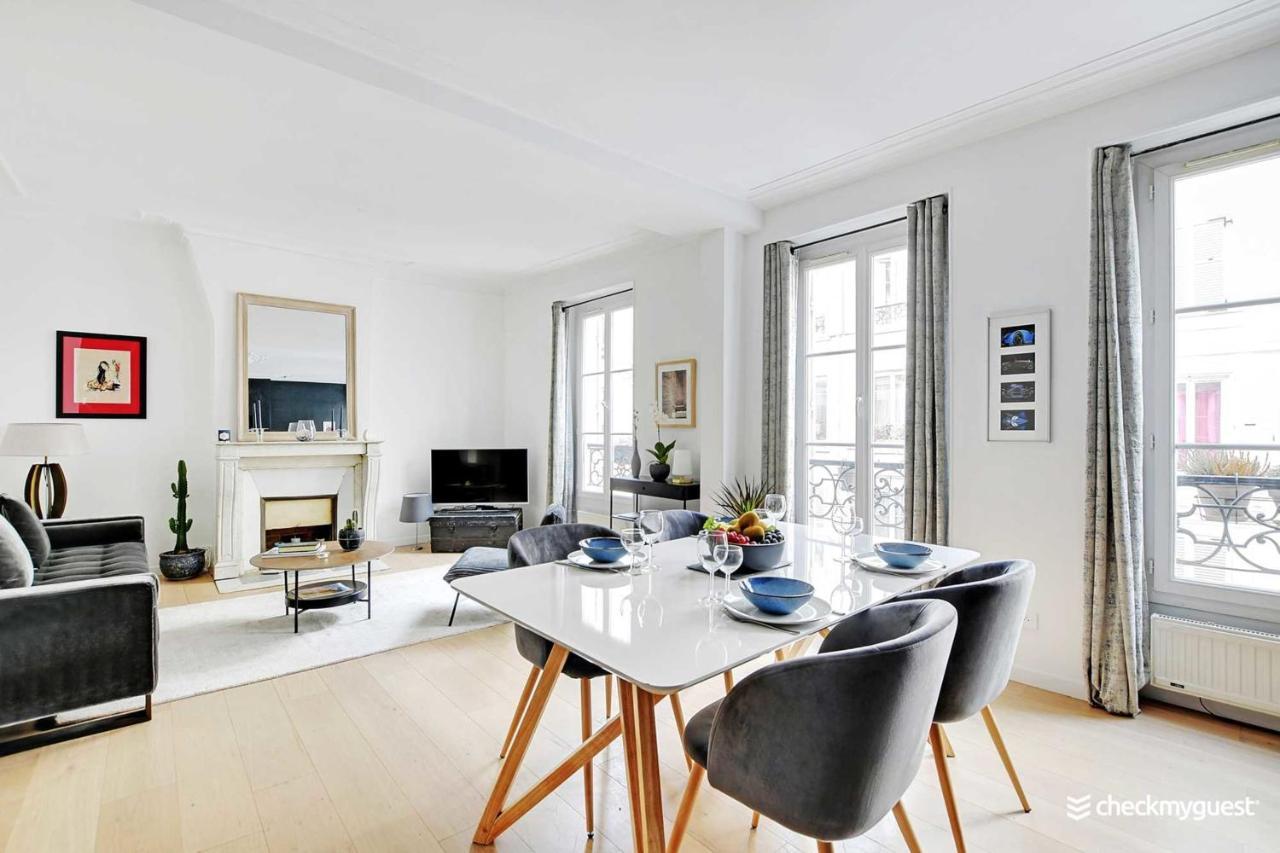Elegant Apartment - 1Br-4P - Les Batignolles Париж Экстерьер фото