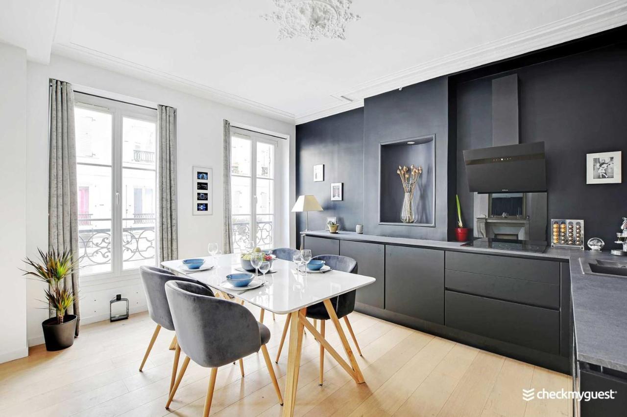 Elegant Apartment - 1Br-4P - Les Batignolles Париж Экстерьер фото